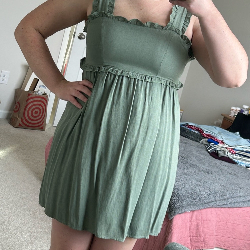 Miami Green Mini Dress